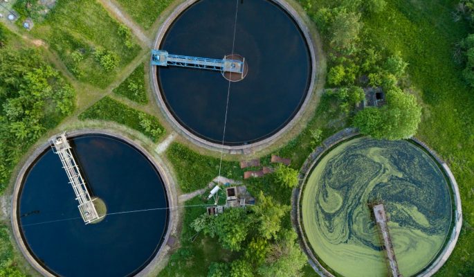 Bassins de traitement d'eau